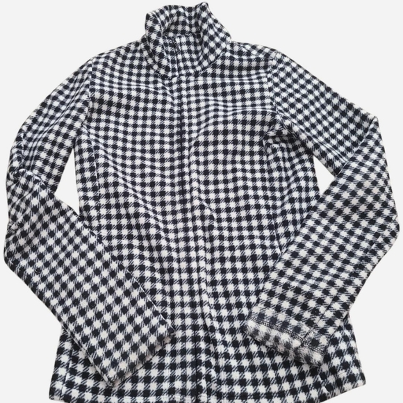 Uniqlo Black and White Patterned Jacket - Picture 1 of 5